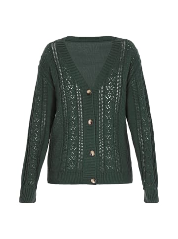 Usha Women Cardigan in Green