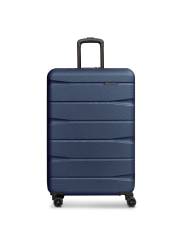 Franky Munich 4.0 4 Rollen Trolley L 76 cm mit Dehnfalte in dark blue dull