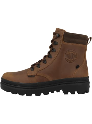 Palladium Schnürboots Pallatrooper Hiker Leather in braun