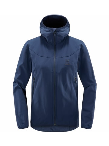 Haglöfs Softshelljacke Natrix Hood in Tarn blue