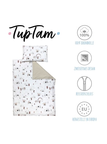 TupTam Kinder Bettwäsche 2-Teilig in beige Modell 5