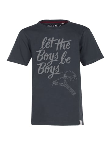 Band of Rascals T-Shirt " Let The Boys Be Boys " in grau