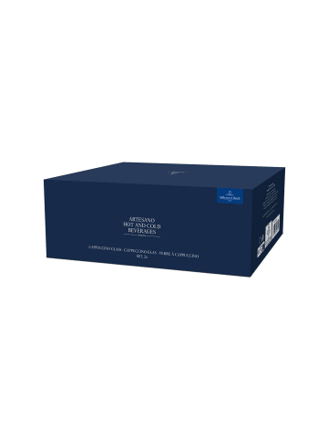 Villeroy & Boch 2er Set Cappuccino-Gläser Artesano Hot & Cold 250 ml in transparent
