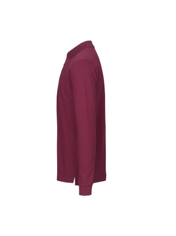 IDENTITY Polo Shirt stretch in Bordeaux