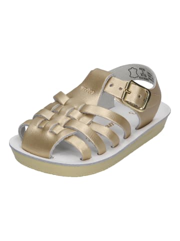 Salt-Water Sandals Lauflernschuhe Sailor Child in goldfarben