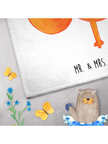 Mr. & Mrs. Panda Handtuch Fuchs Koch ohne Spruch in Weiß