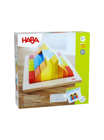 Haba Spielbausteine 3D-Legespiel Creative Stones in mehrfarbig