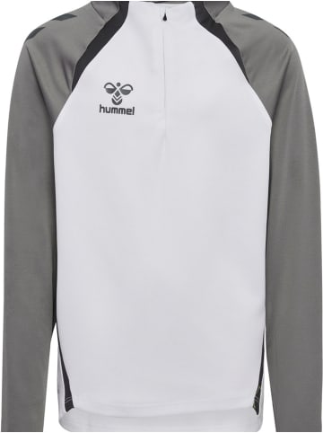 Hummel Kinder Trainingsjacke "Lead 2.0 Half Zip" in Weiß