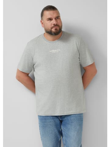 s.Oliver T-Shirt in 94D1_grau meliert
