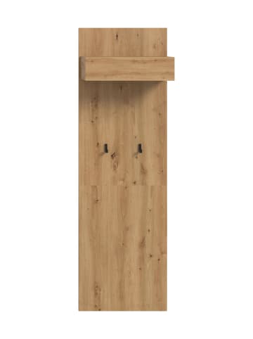 ebuy24 Wandgarderobe Drive Eiche 160 x 6 cm