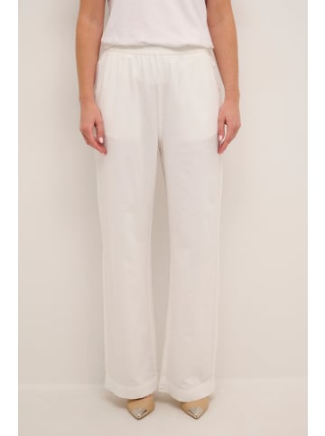 Kaffe Casual Hose KAnaya Relaxed fit in Chalk