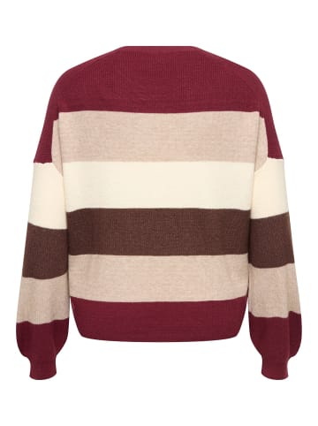 ONLY Carmakoma Strickpullover in Zinfandel