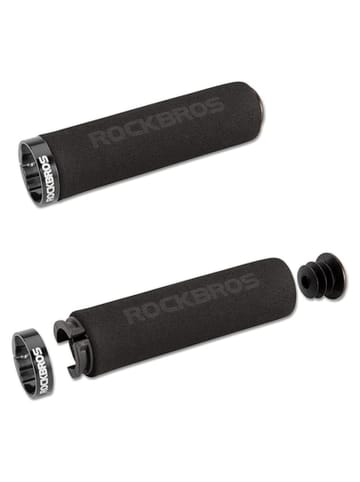 Rockbros Rockbros BT1001BKBK Schwamm Fahrradlenkergriffe