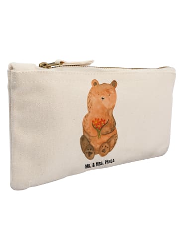 Mr. & Mrs. Panda Schminktasche Bär Dankbar ohne Spruch in Weiß