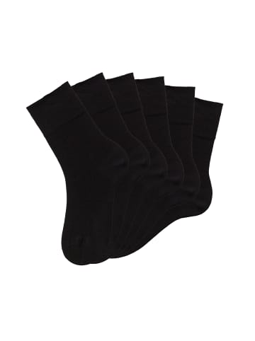 H.I.S Socken in 6x schwarz