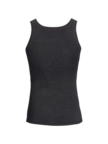 Con-ta Thermo, Baumwolle, Feinripp Thermo-Unterhemd 2er-Pack in schwarz
