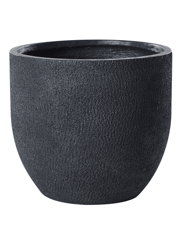 Beliani Outdoor Blumentopf KANNIA in Grau - (W) 36 x (H) 32 x (L) 36 cm