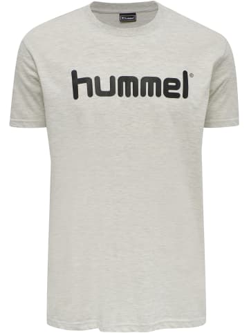 Hummel Hummel T-Shirt Hmlgo Multisport Erwachsene in EGRET MELANGE