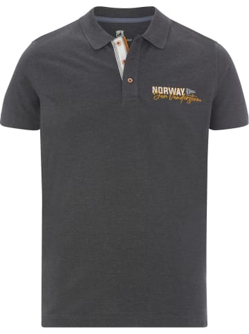 Jan Vanderstorm Poloshirt JAKOV in dunkelgrau