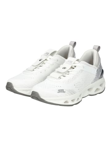 Steve Madden Sneaker in Weiß/Silber