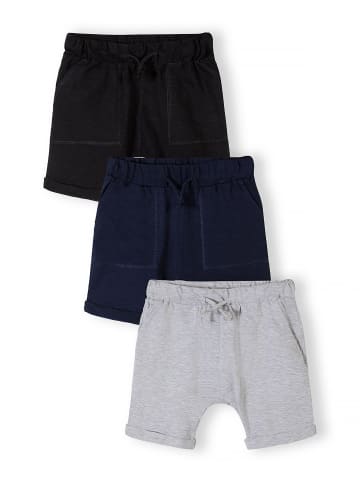 Minoti 3-er Pack Shorts 29SHORT200 in dunkelblau