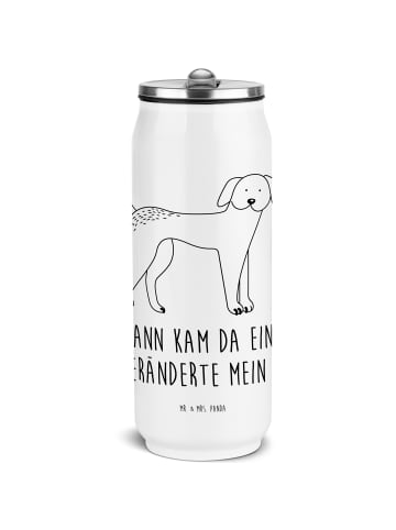 Mr. & Mrs. Panda Trinkbecher Hund Dogge mit Spruch in Weiß