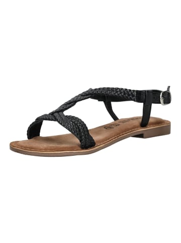 Lazamani Sandalen in Schwarz