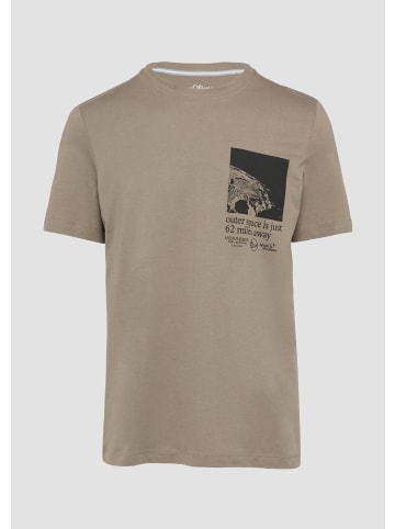 s.Oliver T-Shirt in 83D2_hellbraun