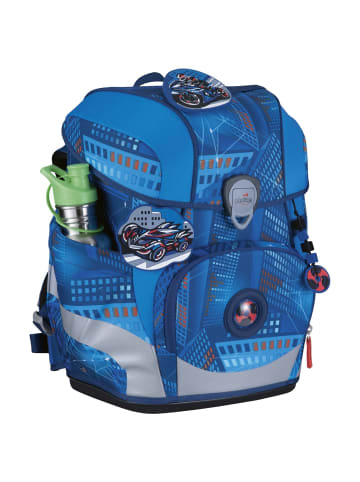 DerDieDas ErgoFlex Tiny - Schulranzen Set 5tlg. 900g (Deep Ocean) in Turbo Speed