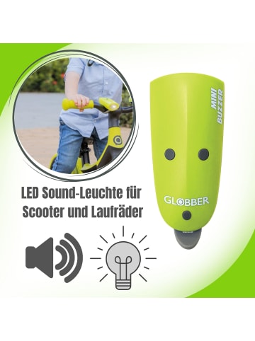 authentic Globber Mini Buzzer - LED Sound-Leuchte für Scooter - Farbe: Lime