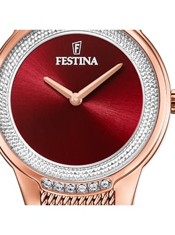 Festina Analog-Armbanduhr Festina Mademoiselle rosa mittel (ca. 30mm)