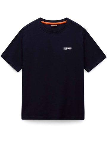 Napapijri T-Shirt "S-Guide Ss" in Blau