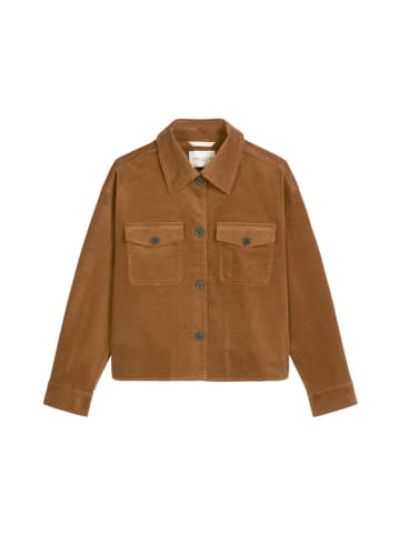 Marc O'Polo Cord-Overshirt boxy in Braun