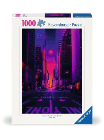 Ravensburger Puzzle 1.000 Teile 1000 Teile - New York in Neon Ab 14 Jahre in bunt