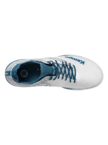 Kempa Hallen-Sport-Schuhe Wing Lite 2.0 Kids in weiß/deep blau