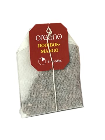 Creano "Rooibos-Mango" Rooibos-Tee aromatisiert mit Mangogeschmack 60er Box Teebeutel