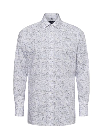 OLYMP  Hemd in weiß blau