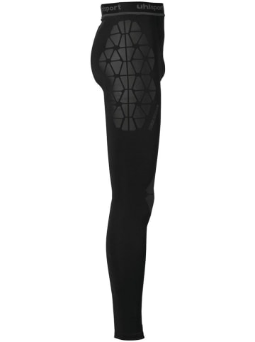 uhlsport Leggings "Bionikframe Res Longtight Black Edition" in Schwarz