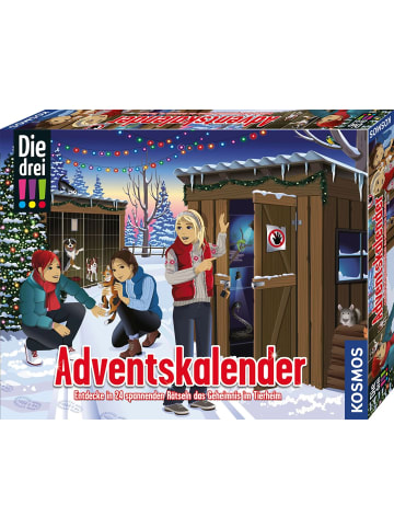 Franckh-Kosmos Brettspiel KOSMOS 632557 - Die drei !!! Adventskalender 2024 - Ab 8 Jahren