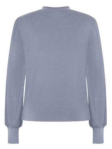 Zero  Pullover mit hohem Kragen in Flint Stone