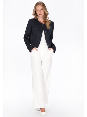DreiMaster Women Blazer in navy check