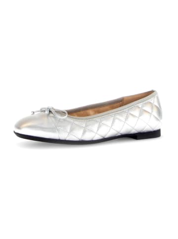 Gabor Comfort Ballerinas in Silber