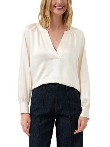 S.OLIVER RED LABEL Langarmbluse in creme