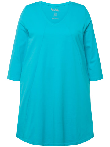 Ulla Popken Longshirt in tiefes aqua