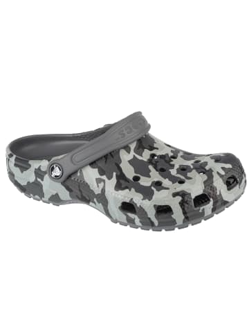 Crocs Crocs Classic Spray Camo Kids Clog in Schwarz