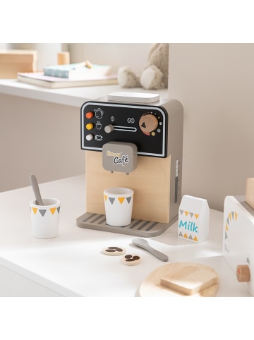 howa Kaffeemaschine aus Holz incl. 7 tlg. Zubehör ab 3 Jahre