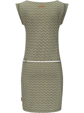 ragwear Jerseykleid Tag Zig Zag in Olive21