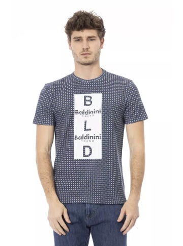Baldinini Trend Grau Baumwolle T-Shirt