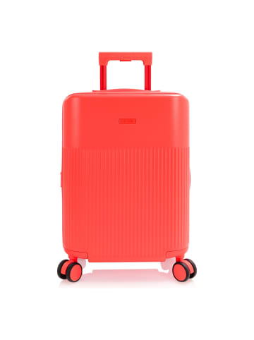 Heys HiLite 4 Rollen Kabinentrolley S 52.5 cm mit Dehnfalte coral reef