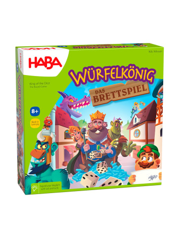 Haba Spiel Würfelkönig – Das Brettspiel in mehrfarbig